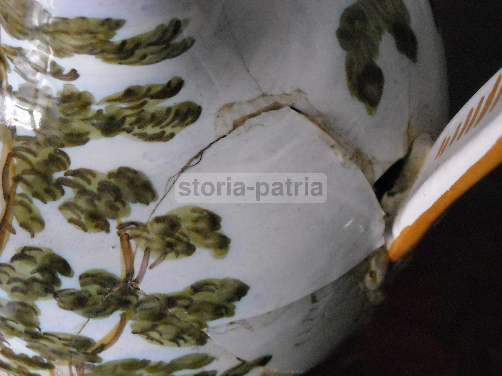 Abruzzo, Chieti, Ceramista Desiderio, Decorativa Ceramica, Con Vedute Paesaggistiche immagine 2