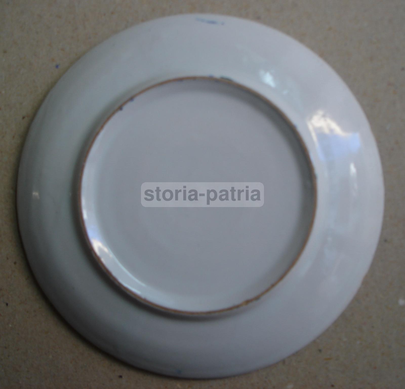 Abruzzo, Fara, Decorativa Ceramica Floreale, Fabbrica Bontempo, Piatto Da Collezione immagine 2