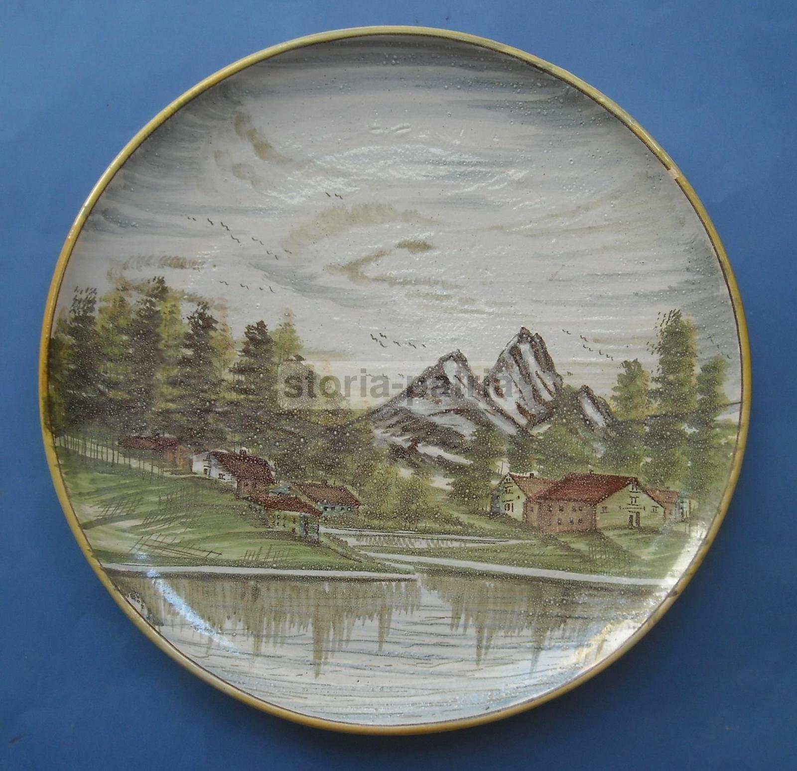 Abruzzo, Teramo, Giulianova, Bella Veduta Paesaggistica, Bella Ceramica Decorativa immagine 1
