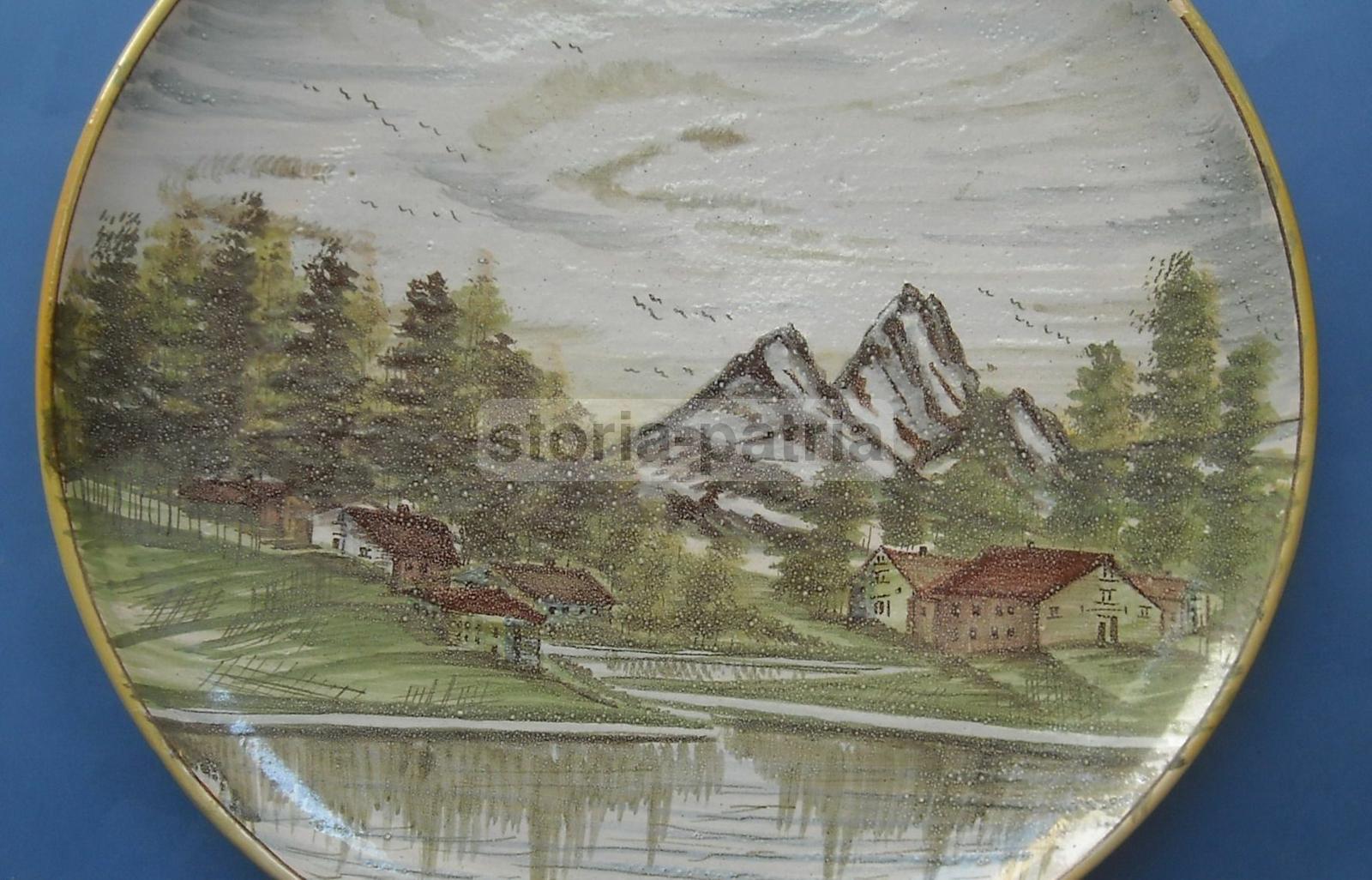 Abruzzo, Teramo, Giulianova, Bella Veduta Paesaggistica, Bella Ceramica Decorativa immagine 2