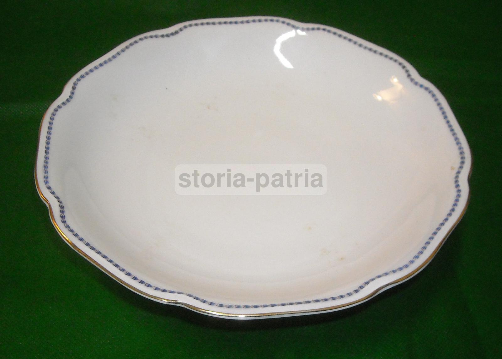 Antica Alzatina, Elegante Porcellana, Richard Ginori, Laminatura Dorata, d'Epoca immagine 6