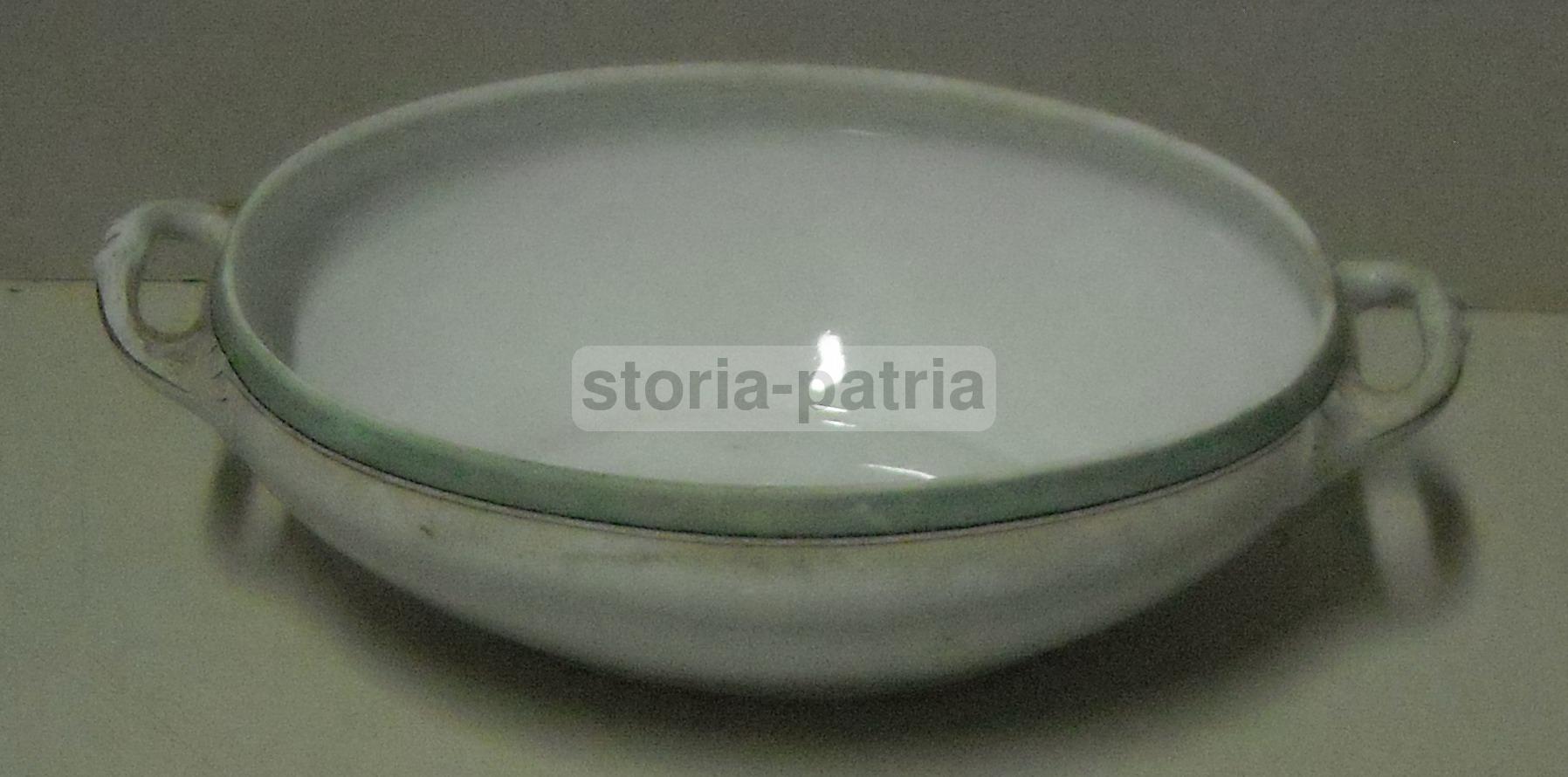 Antica Decorativa Zuppiera, Utile Centro Tavola, Molto Elegante, Porcellana d'Epoca immagine 6
