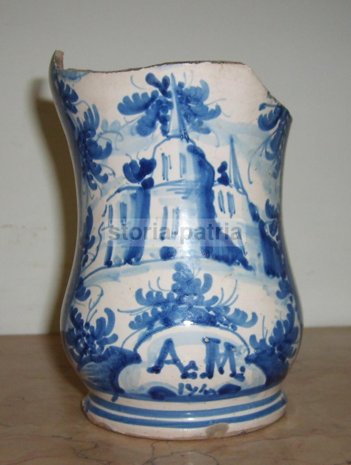 Antica Maiolica Meridionale, Albarello, Vaso Da Farmacia, Napoli, Da Collezione, 700 immagine 1