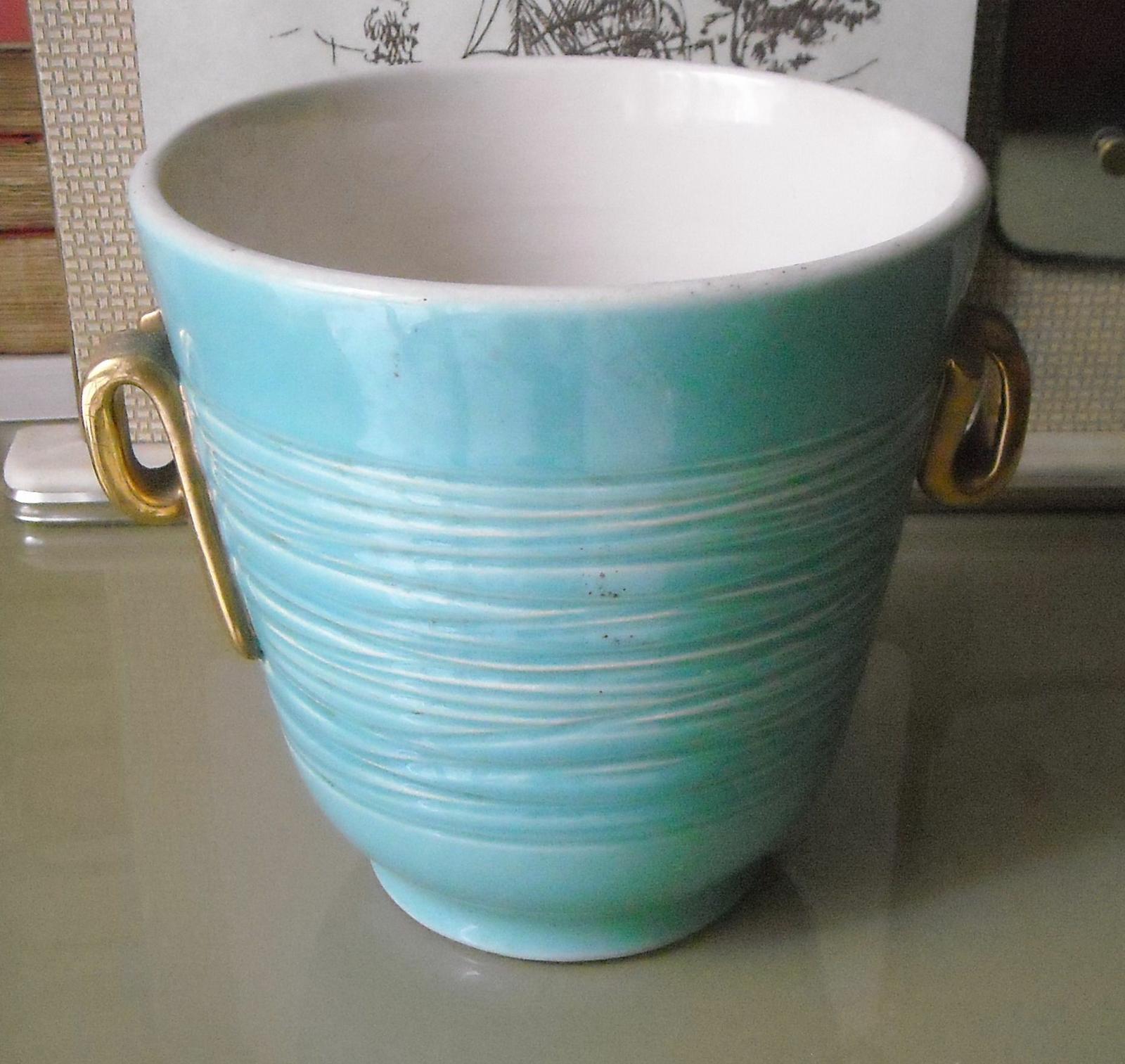 Arte Decorativa, Design, Elegante Pregevole Vaso Soprammobile, Cachepot, d'Epoca immagine 6