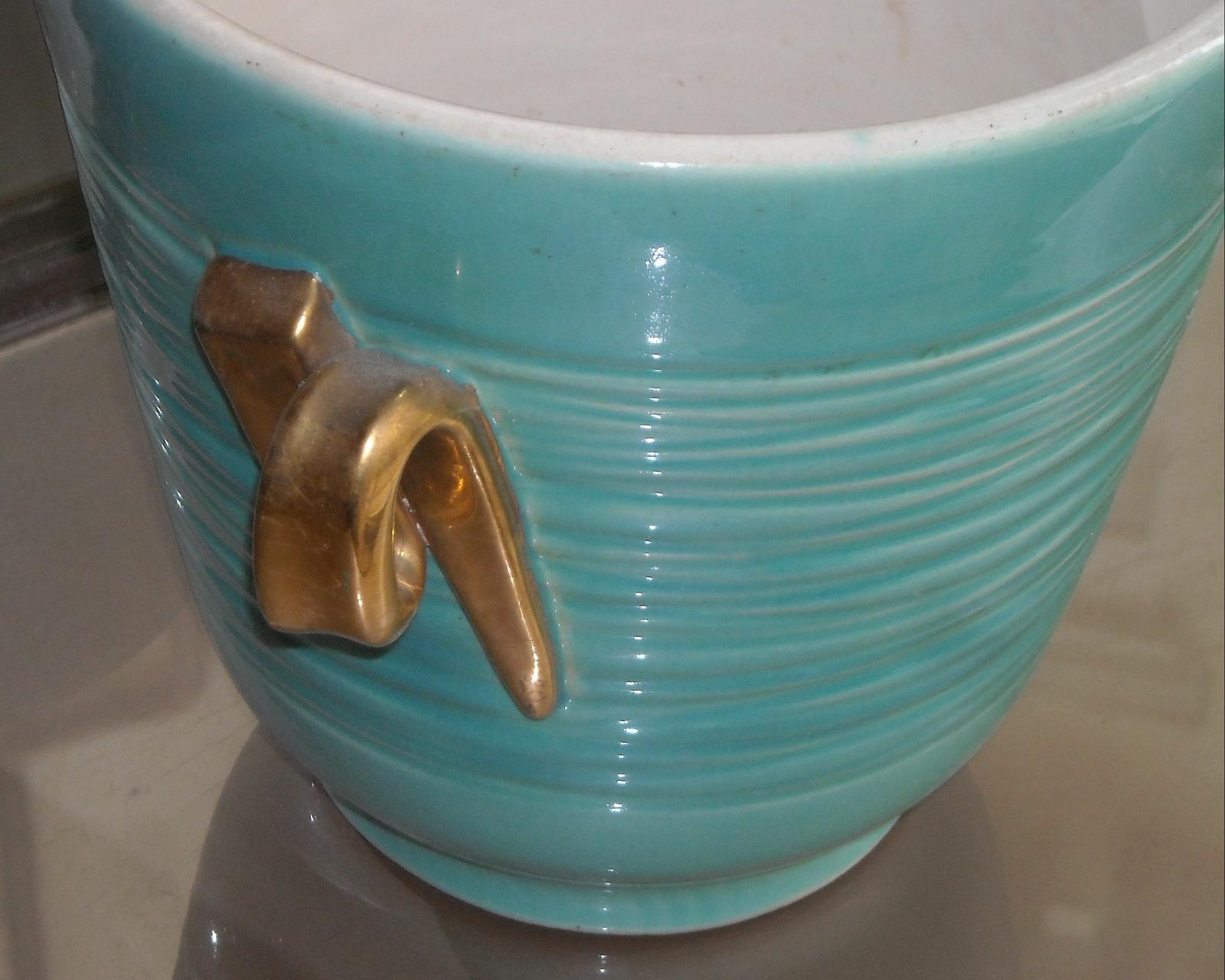 Arte Decorativa, Design, Elegante Pregevole Vaso Soprammobile, Cachepot, d'Epoca immagine 8