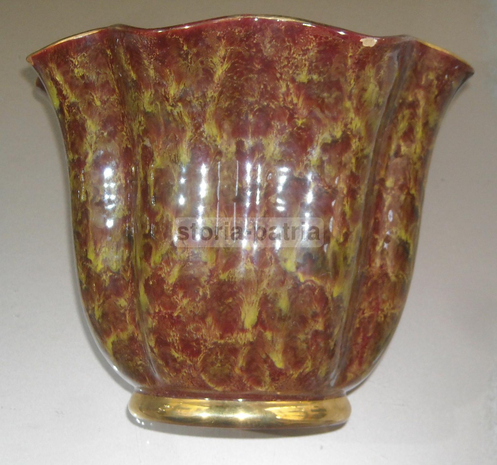 Arte Decorativa, Design, Elegante Vaso Soprammobile, Utile Cachepot, Ceramica immagine 1
