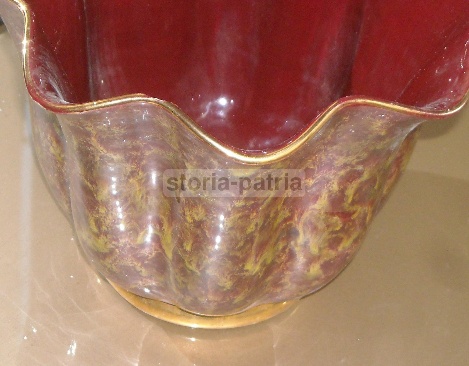 Arte Decorativa, Design, Elegante Vaso Soprammobile, Utile Cachepot, Ceramica immagine 3