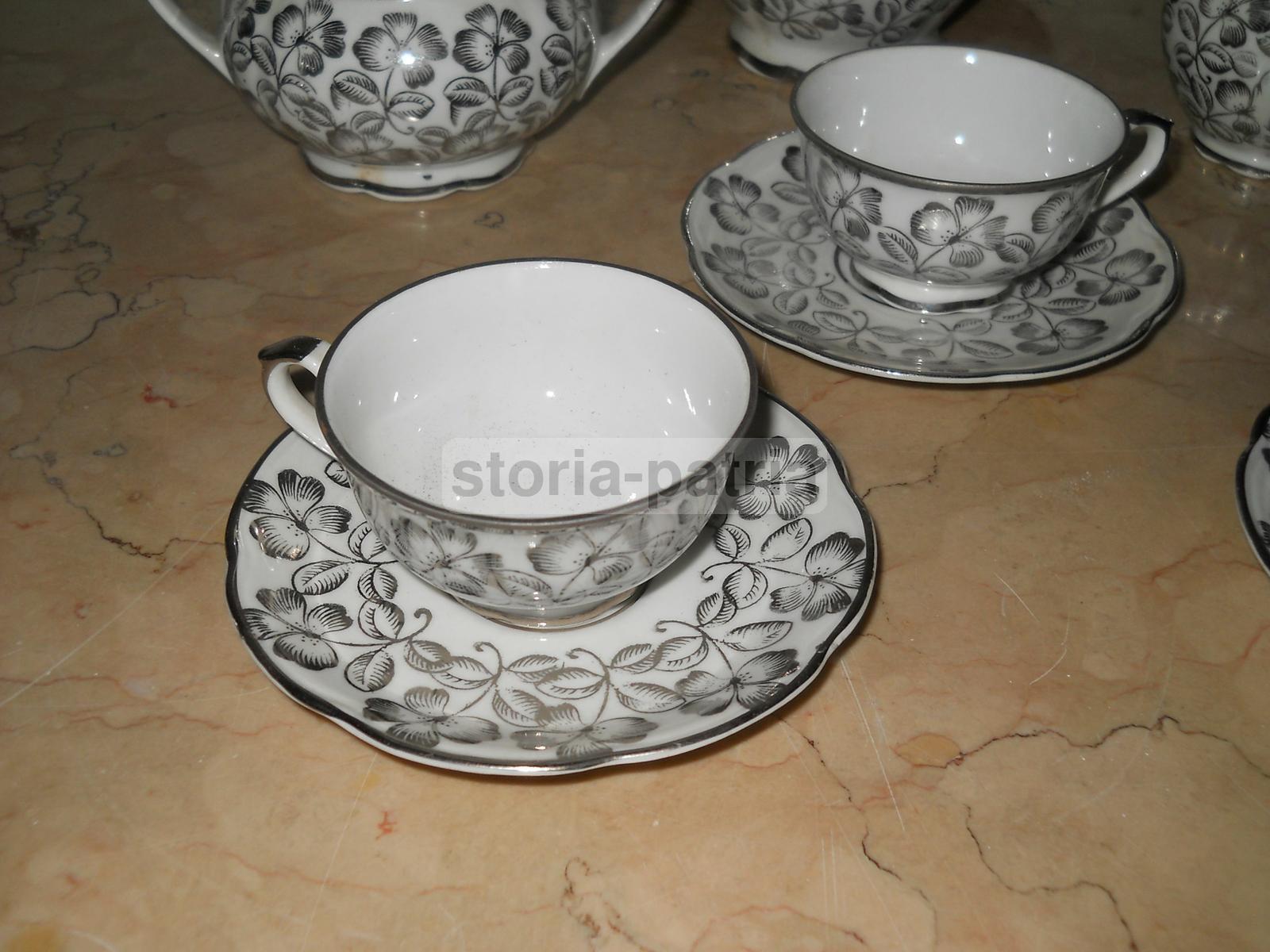 Arti Decorative, Porcellana Da Collezione, Decorazione Floreale, Bavaria, Dlf, Caffe immagine 3