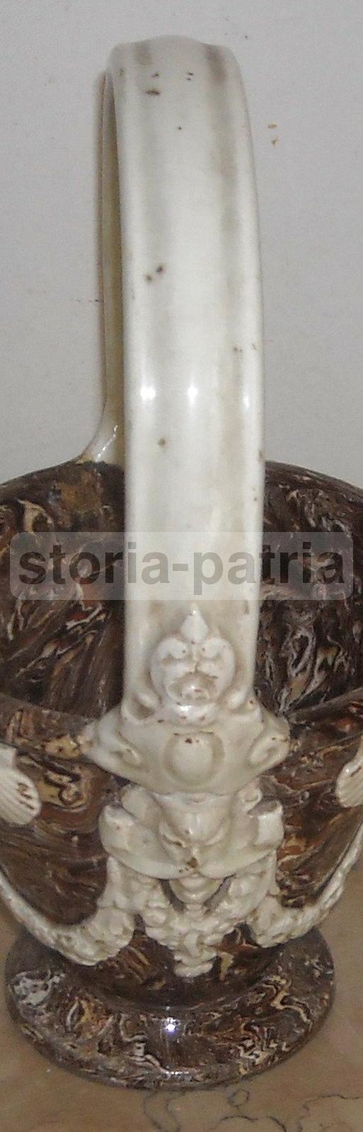 Artistica Antica Ceramica, Decorativi Fregi In Rilievo, Mascheroni, Conchiglie, 800 immagine 5