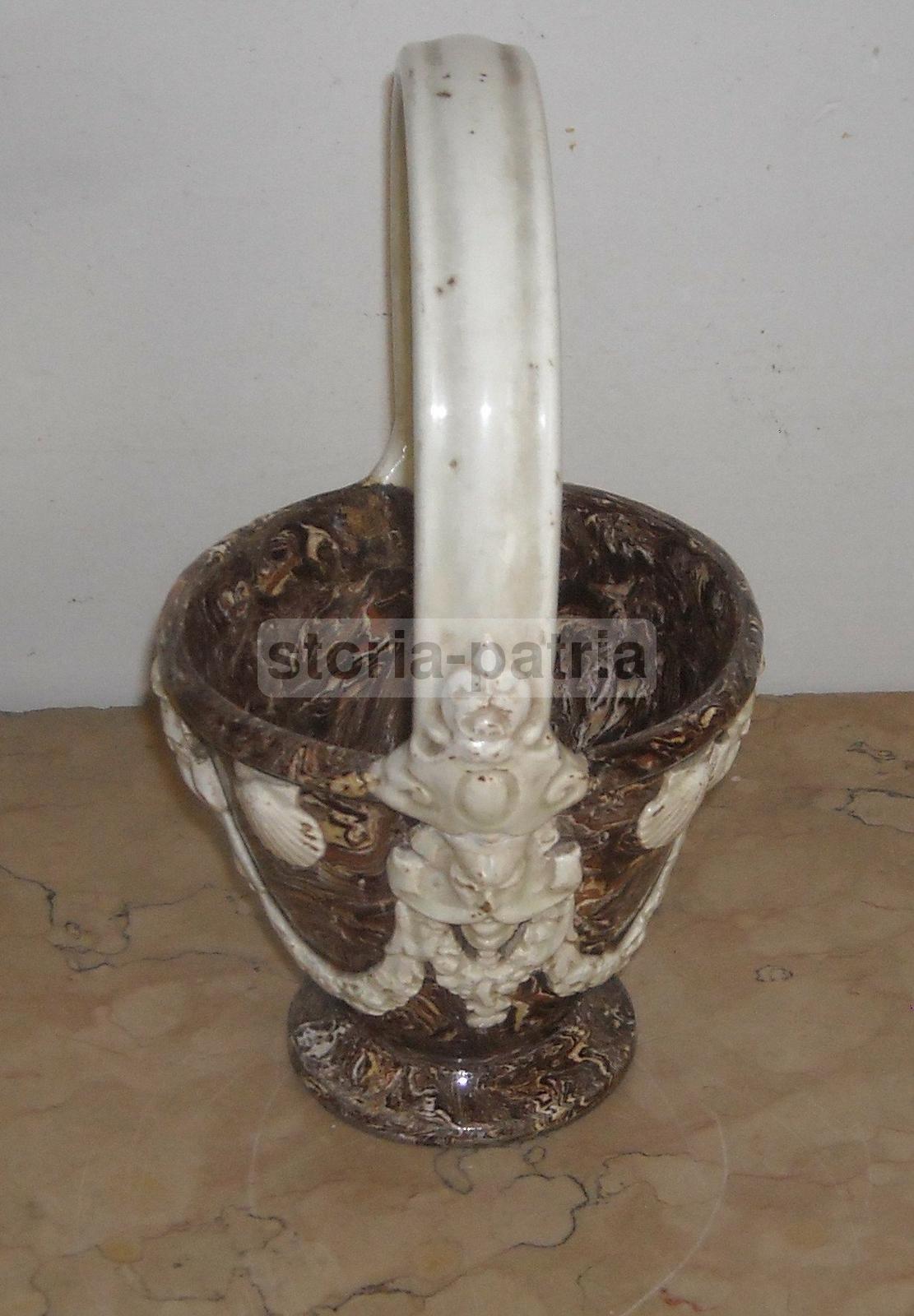 Artistica Antica Ceramica, Decorativi Fregi In Rilievo, Mascheroni, Conchiglie, 800 immagine 6