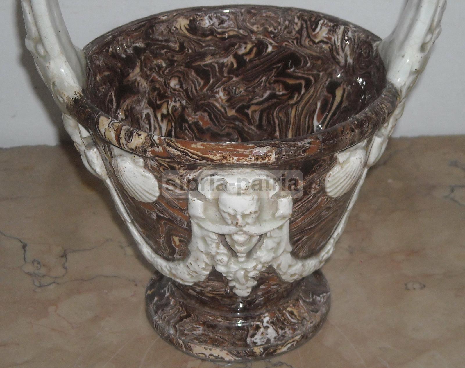 Artistica Antica Ceramica, Decorativi Fregi In Rilievo, Mascheroni, Conchiglie, 800 immagine 7