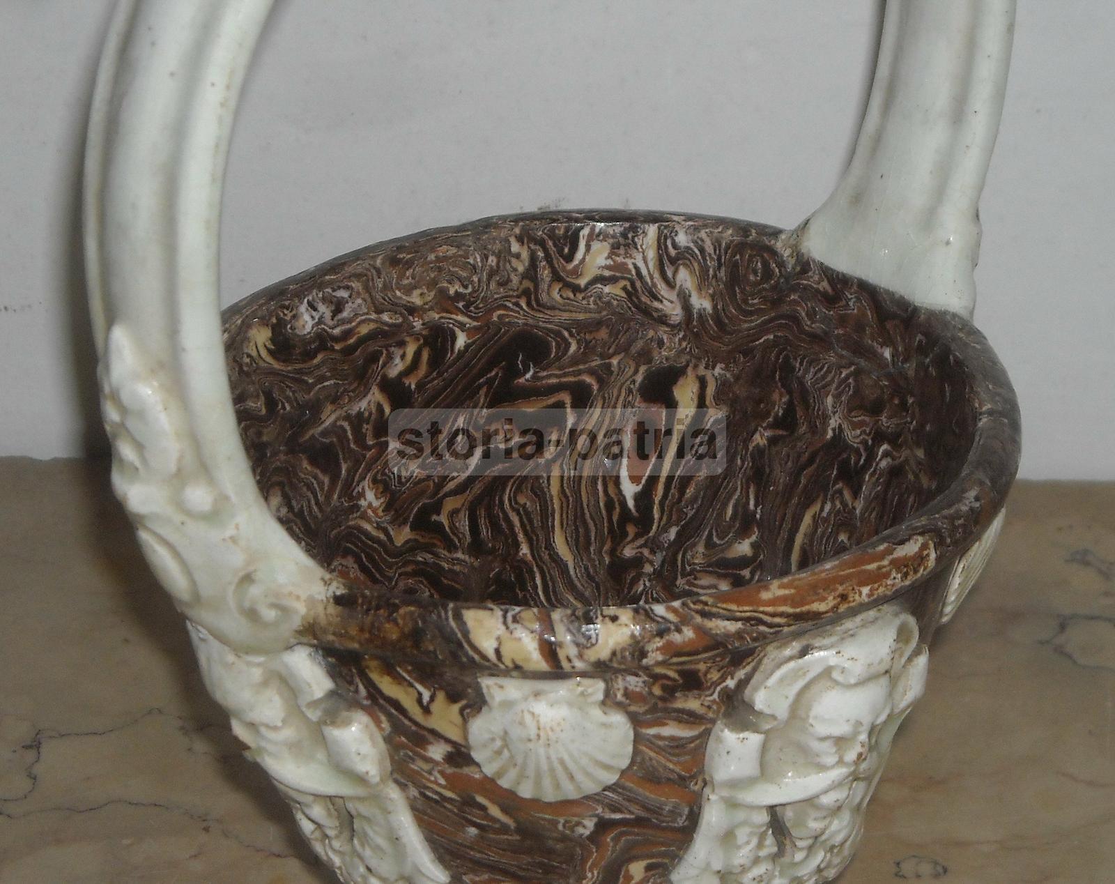 Artistica Antica Ceramica, Decorativi Fregi In Rilievo, Mascheroni, Conchiglie, 800 immagine 12