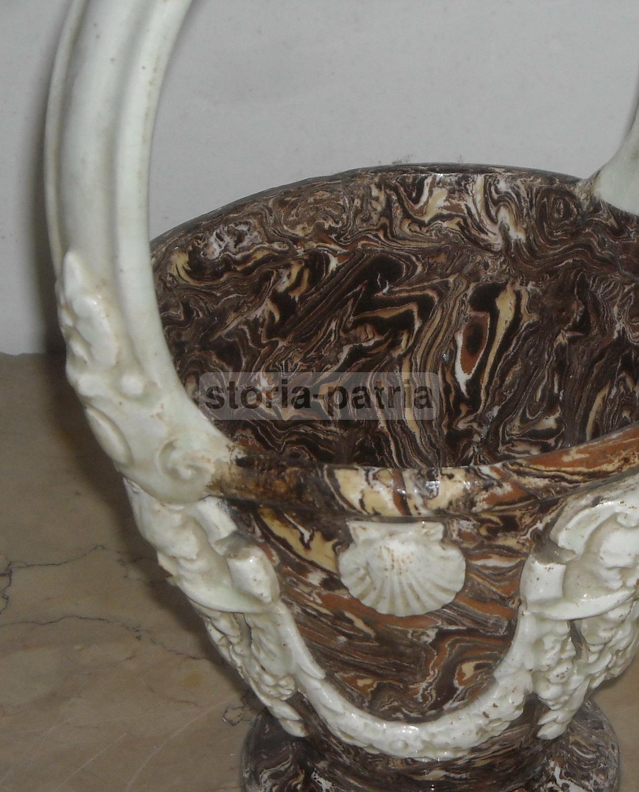 Artistica Antica Ceramica, Decorativi Fregi In Rilievo, Mascheroni, Conchiglie, 800 immagine 13