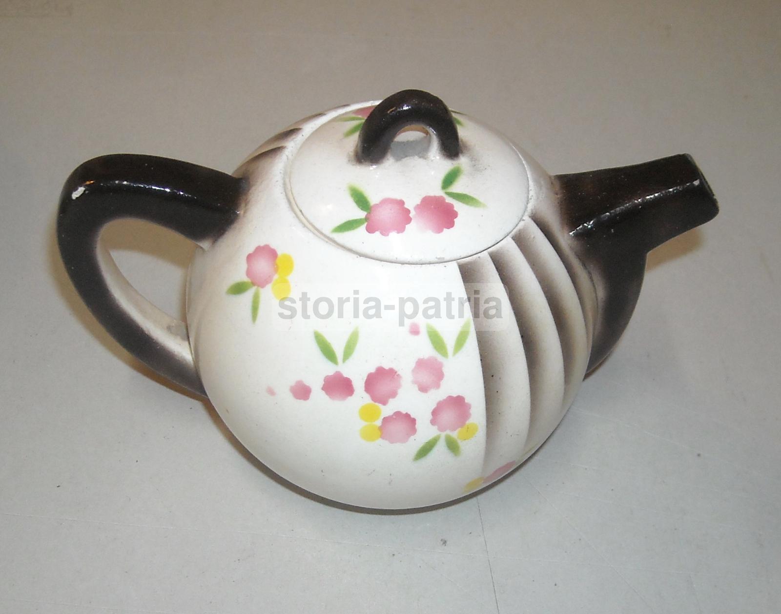 Artistica Ceramica, Art Deco, Decoro Aerografato Di Gusto Futurista, Toscana, Sesto immagine 1