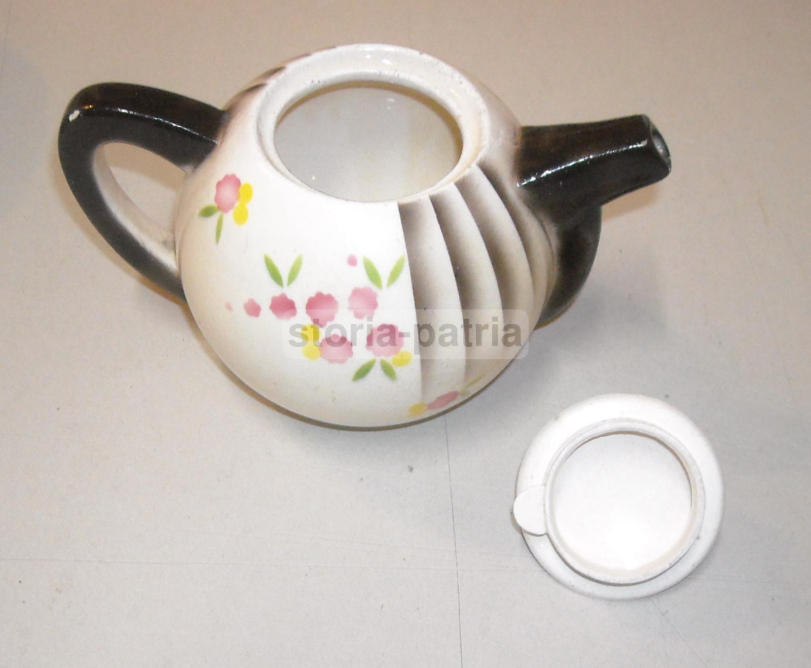 Artistica Ceramica, Art Deco, Decoro Aerografato Di Gusto Futurista, Toscana, Sesto immagine 2
