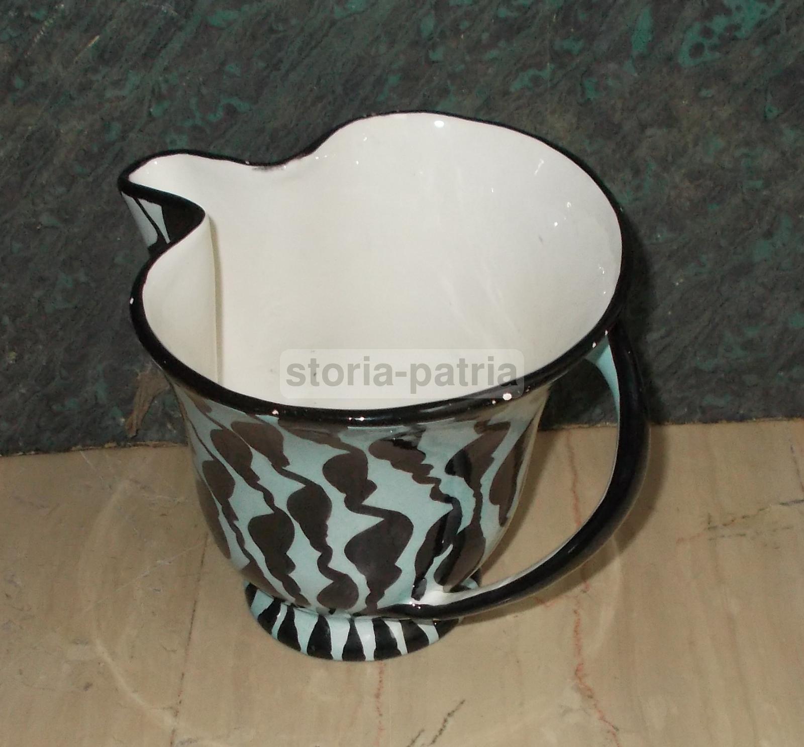 Artistica Ceramica, Bella Decorazione Policroma, Cunardo, Coronetti, Vaso, Design immagine 2