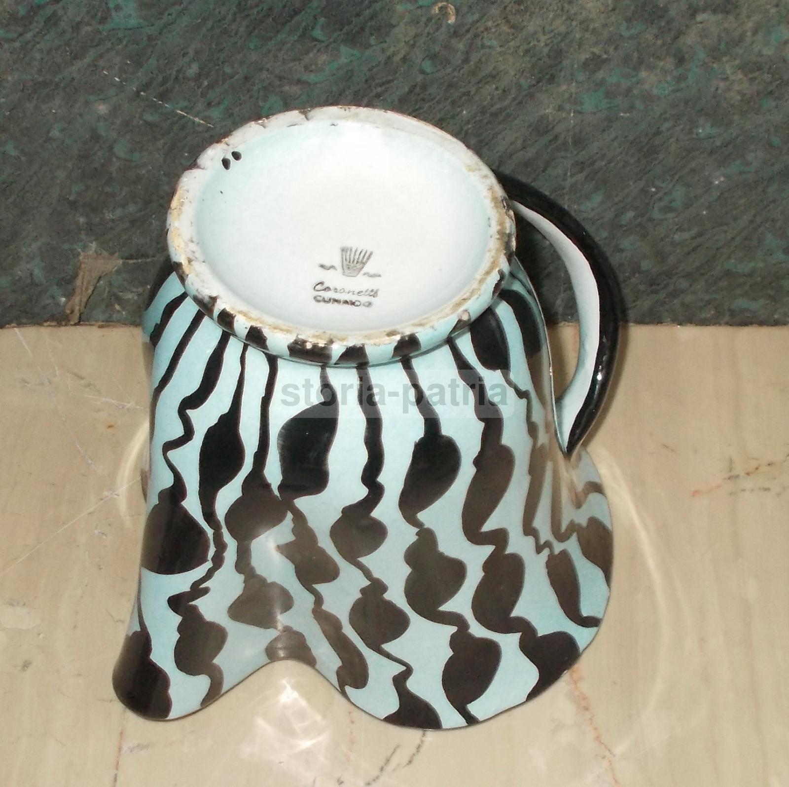 Artistica Ceramica, Bella Decorazione Policroma, Cunardo, Coronetti, Vaso, Design immagine 4