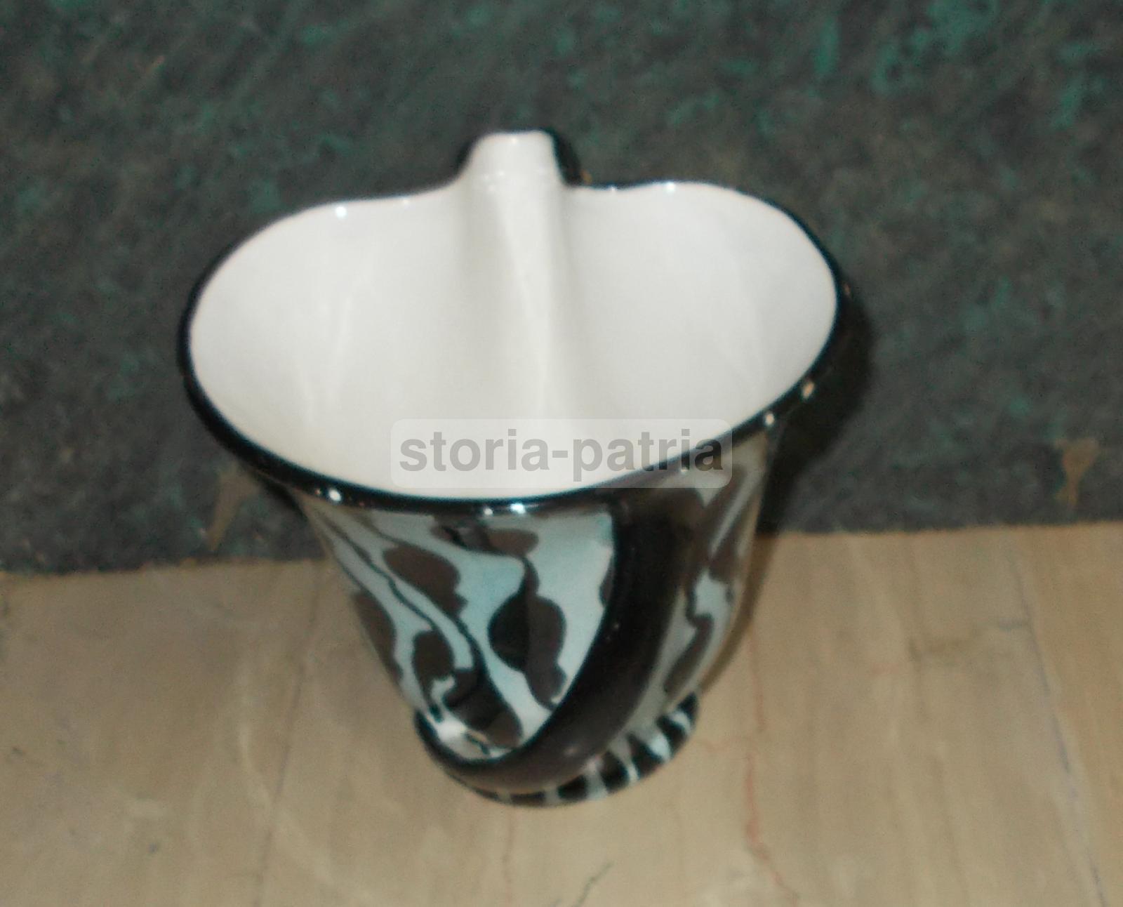 Artistica Ceramica, Bella Decorazione Policroma, Cunardo, Coronetti, Vaso, Design immagine 5