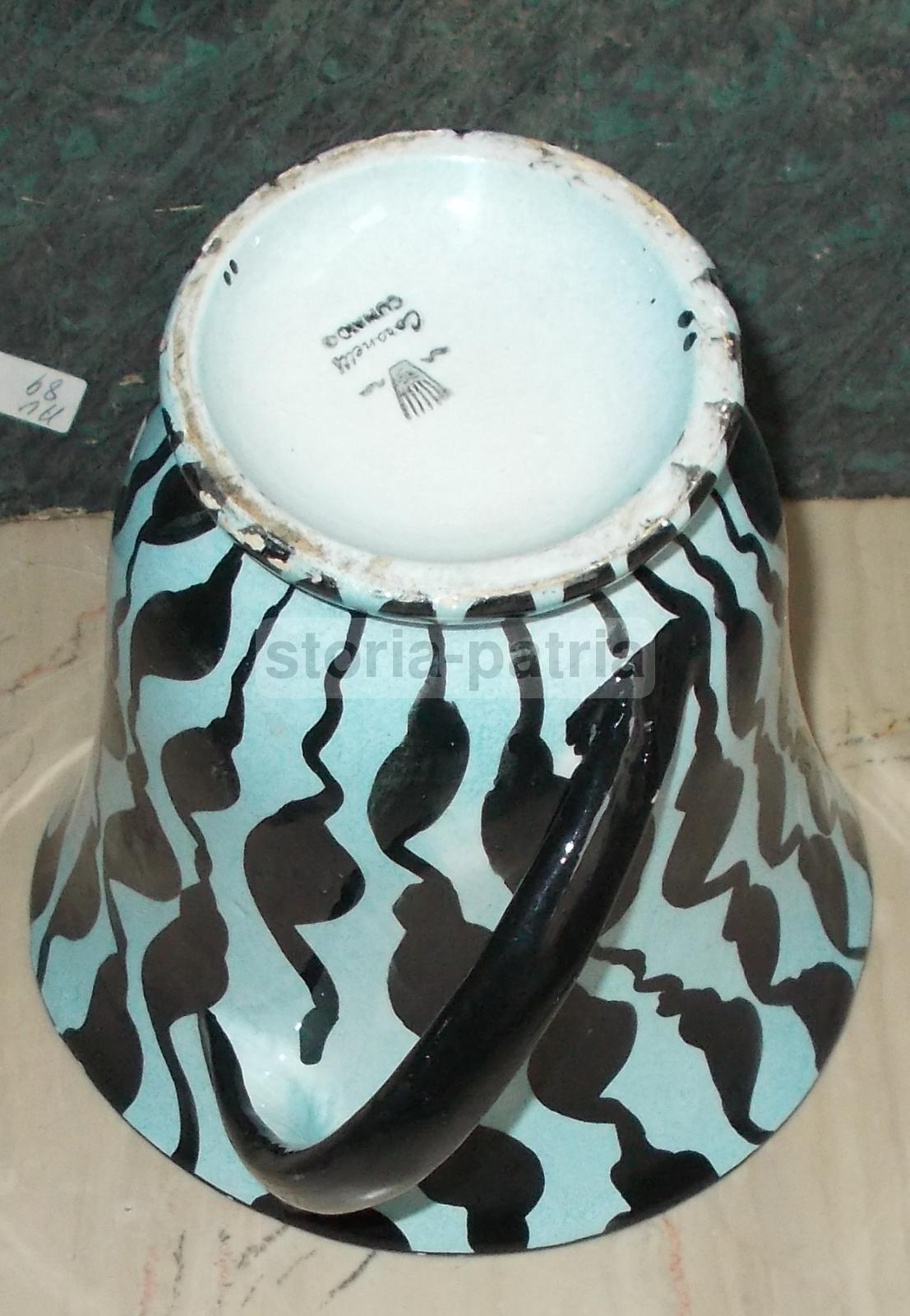 Artistica Ceramica, Bella Decorazione Policroma, Cunardo, Coronetti, Vaso, Design immagine 6