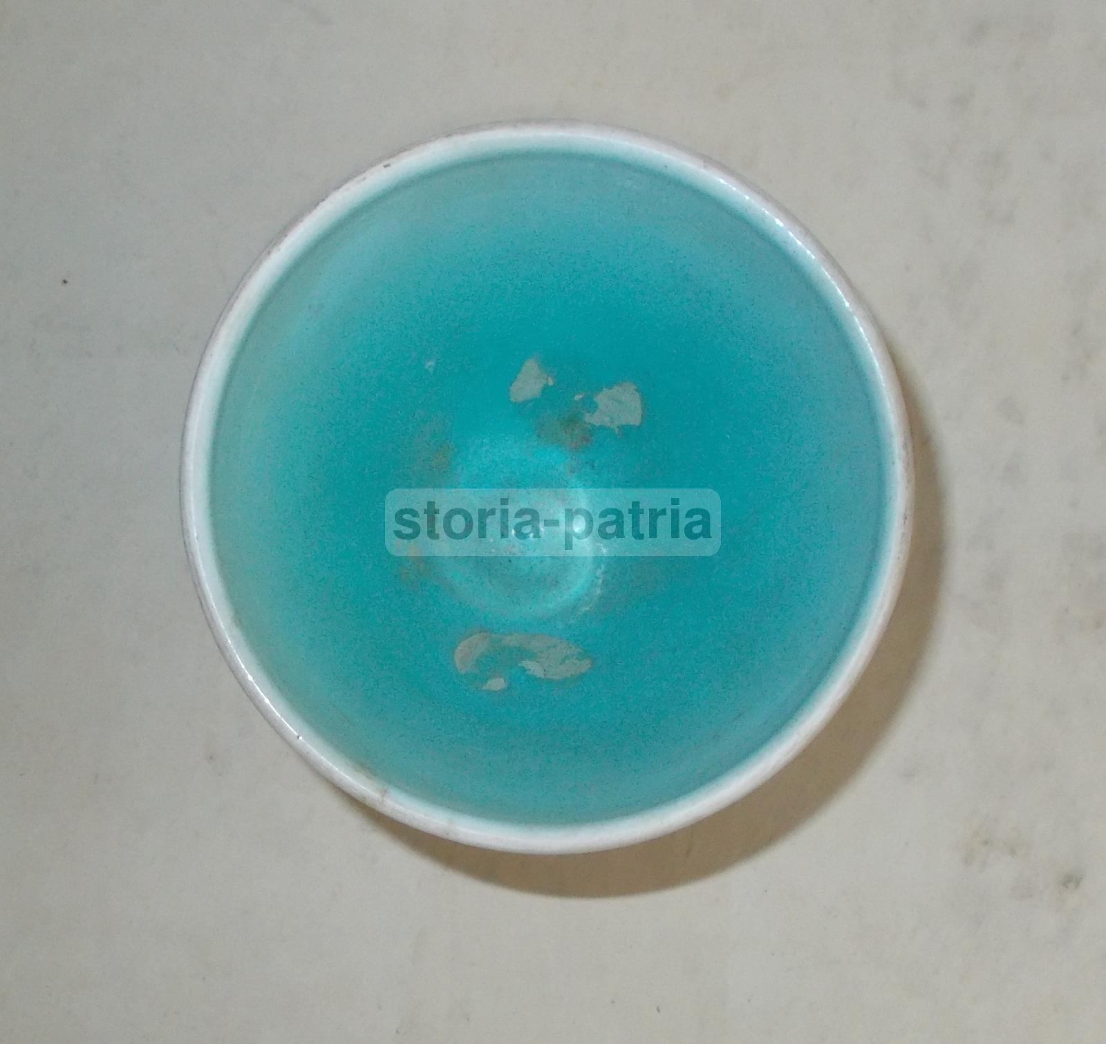 Artistica Ceramica, Bella Decorazione Policroma, Farfalle, Cunardo, Coronetti, Vaso immagine 4