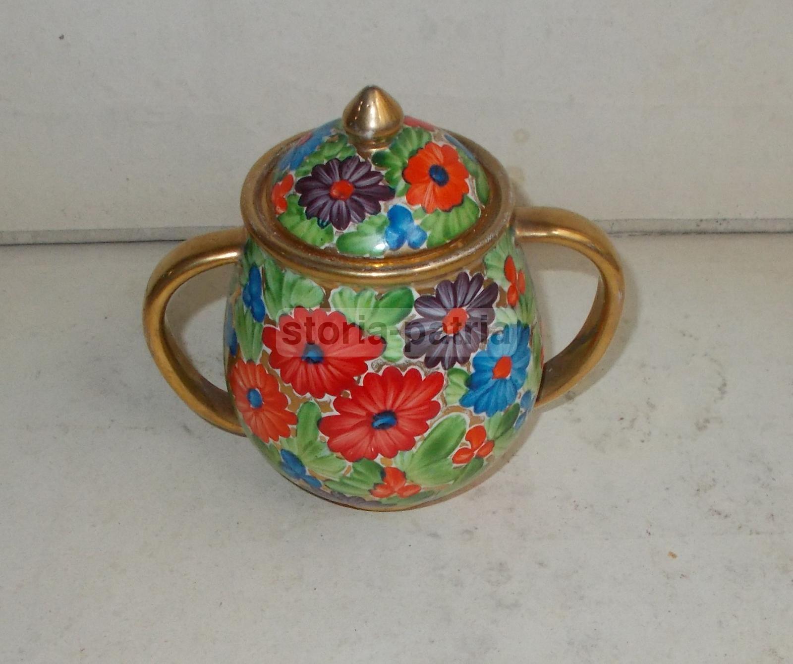 Artistica Ceramica d'Epoca, Civita Castellana, Arte, Decoro Floreale, Decorativa immagine 6