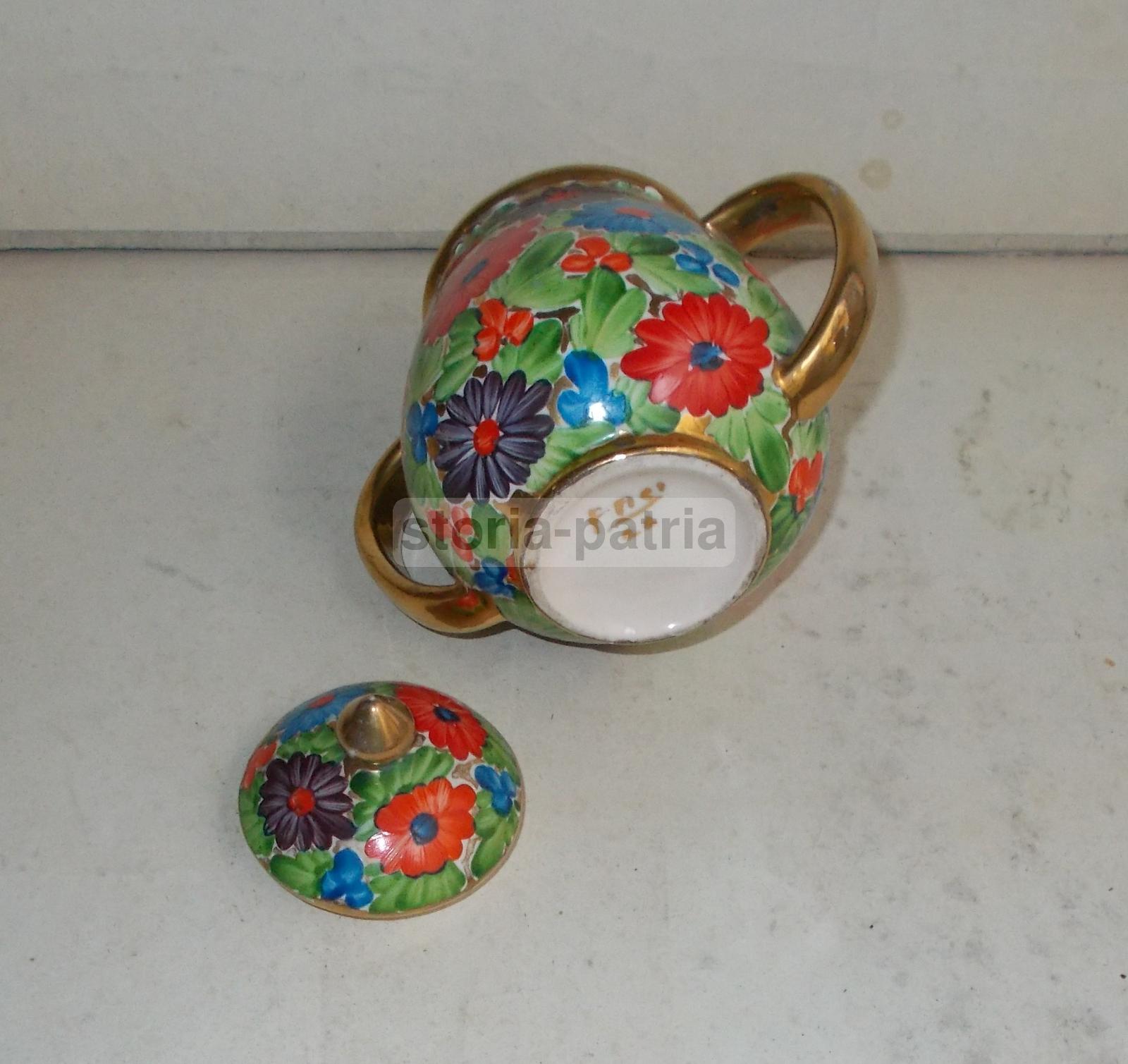 Artistica Ceramica d'Epoca, Civita Castellana, Arte, Decoro Floreale, Decorativa immagine 9