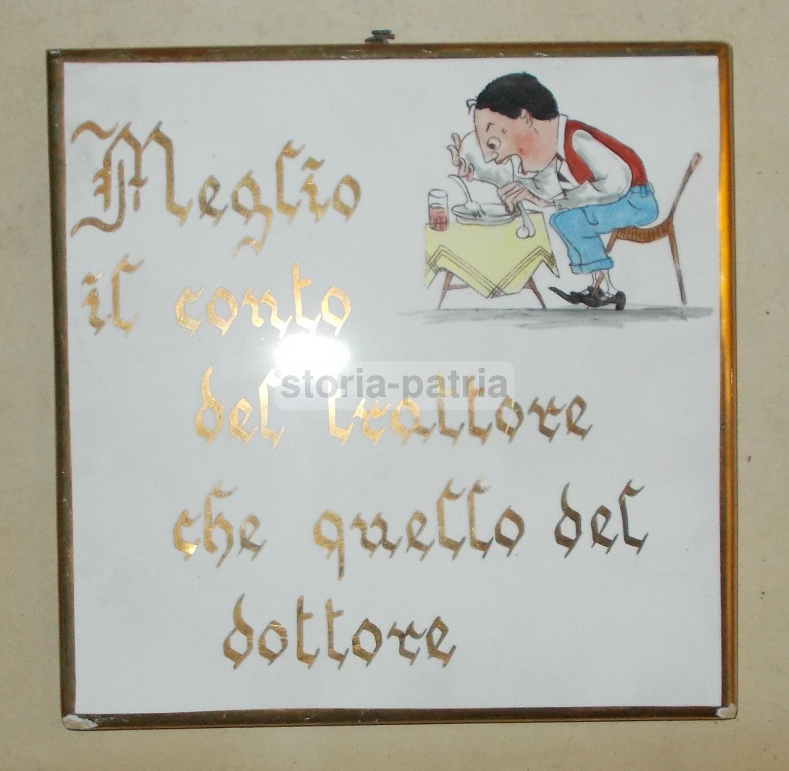 Artistica Ceramica, Vignetta Umoristica Satirica, Cucina, Gastronomia, Medicina, Sca immagine 1