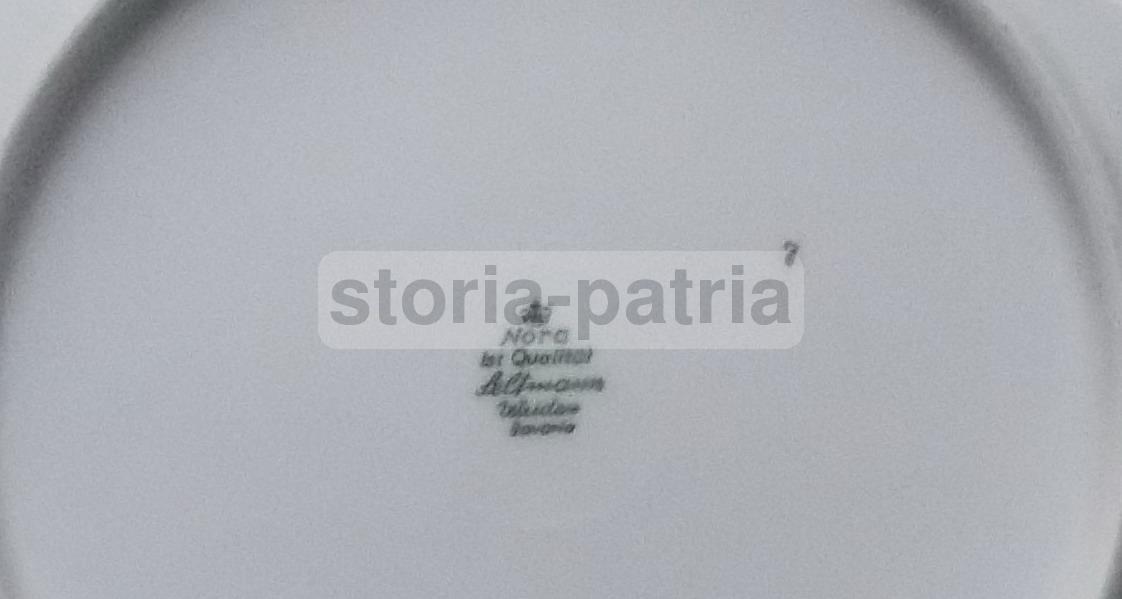 Bavaria, Seltmann, Porcellana Bianca Con Decori Floreali, Utle, Da Collezione, Piatto immagine 4