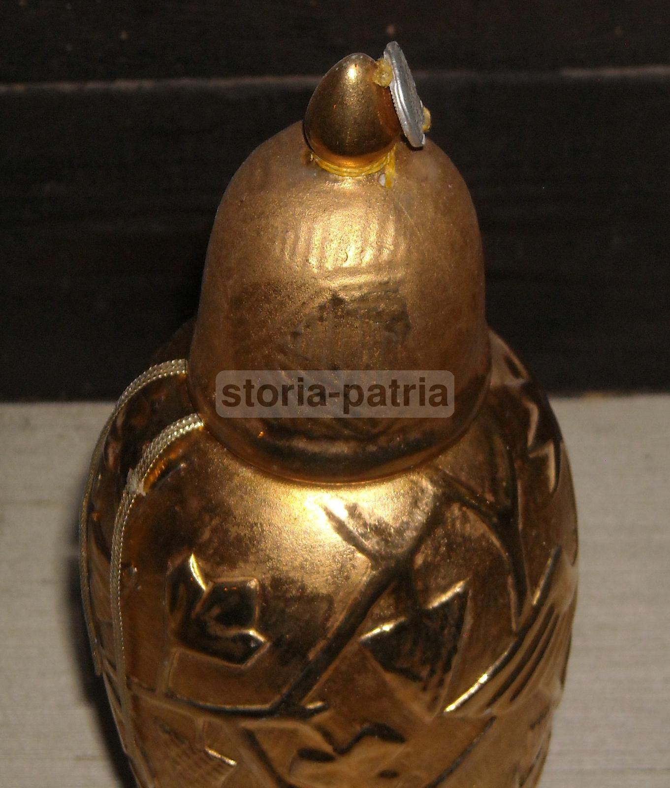 Bottiglia d'Epoca, Da Liquore, Elegante Decoro Dorato, Da Collezione, Decorativa immagine 1