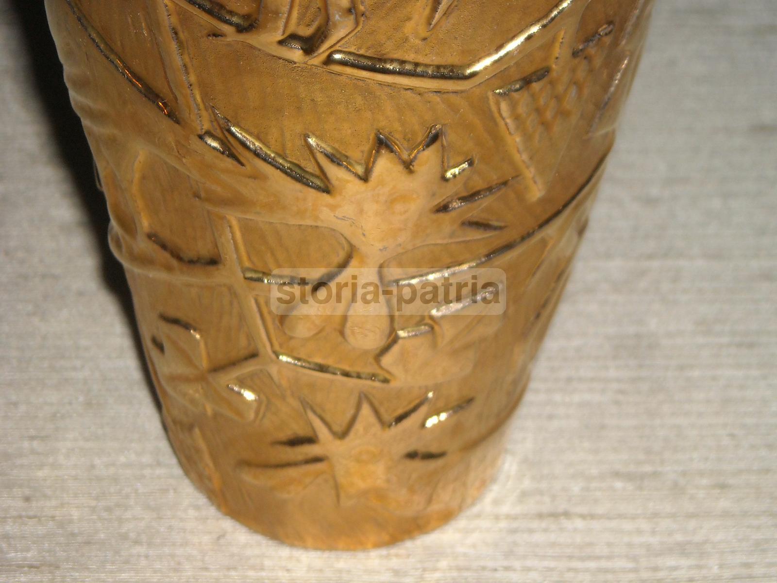 Bottiglia d'Epoca, Da Liquore, Elegante Decoro Dorato, Da Collezione, Decorativa immagine 6