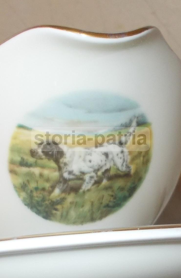 Caccia, Cani Da Caccia, Inusuale Decorativo Soprammobile, Porcellana Da Collezione immagine 6