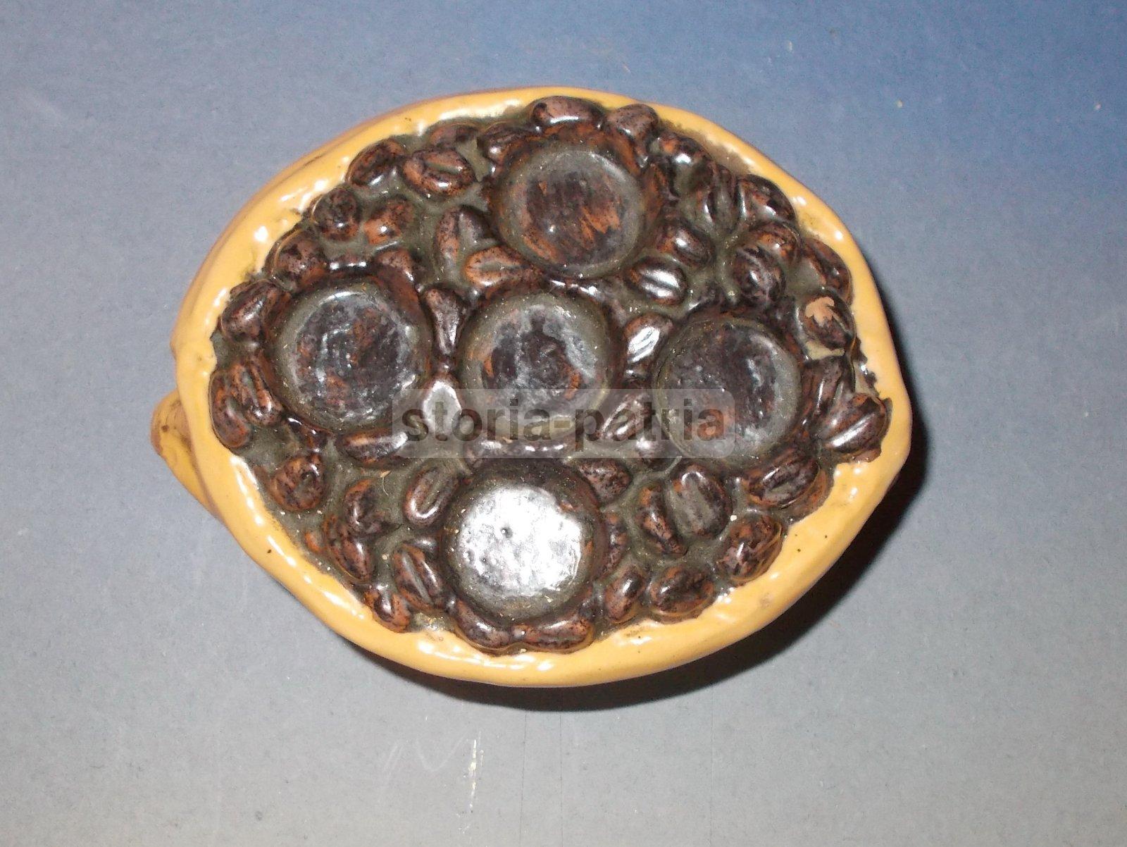 Caffe, Caffetteria, Borghetti, Inusuale Rara Ceramica Da Collezione, Pubblicitaria immagine 6