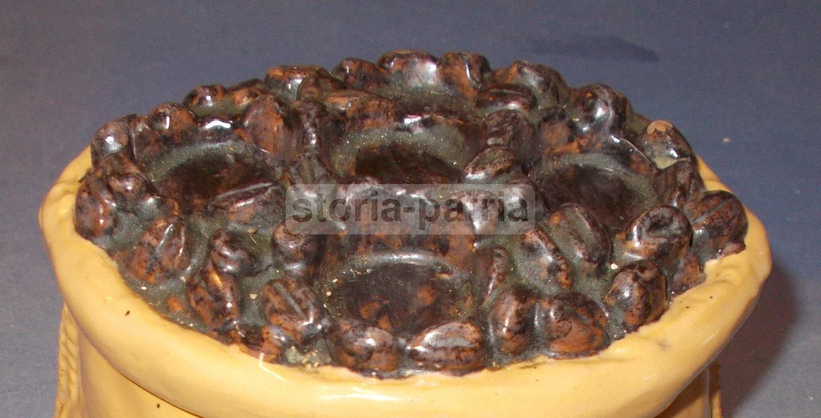 Caffe, Caffetteria, Borghetti, Inusuale Rara Ceramica Da Collezione, Pubblicitaria immagine 12