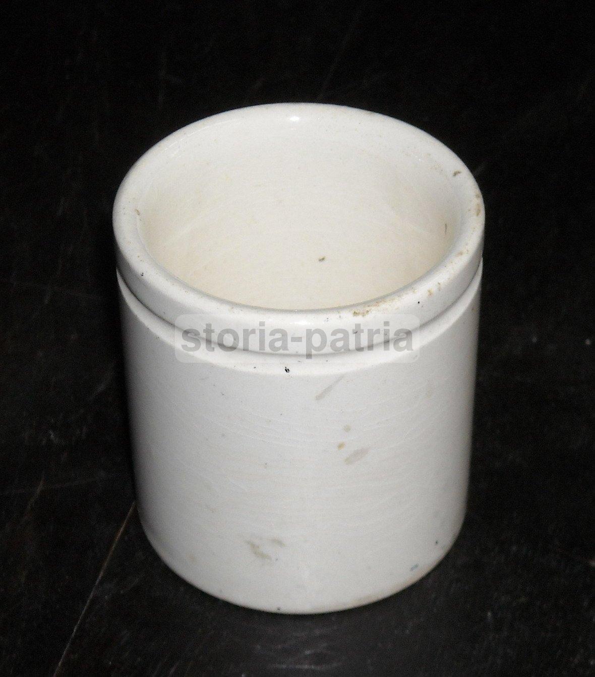 Ceramica Da Collezione, Antico Vasetto, Cirio, Pubblicitario, d'Epoca, Da Vetrina immagine 1
