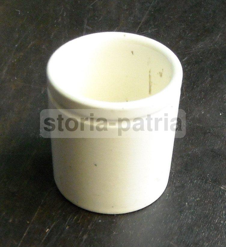 Ceramica Da Collezione, Antico Vasetto, Cirio, Pubblicitario, d'Epoca, Da Vetrina immagine 3