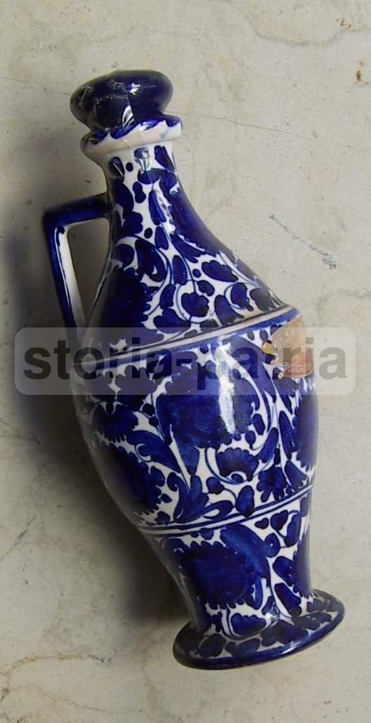 Ceramica Da Collezione, Faenza, Decoro Floreale, Pubblicitaria, Liquori, d'Epoca, 900 immagine 1