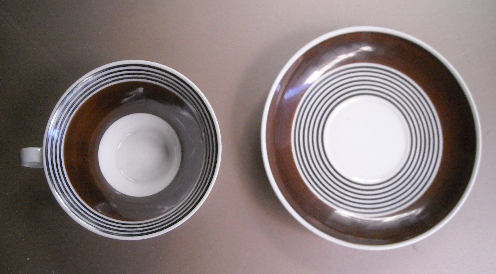 Cucina, Caffe, Bella Elegante Tazza Con Piattino, Da Collezione, Richard Ginori immagine 5