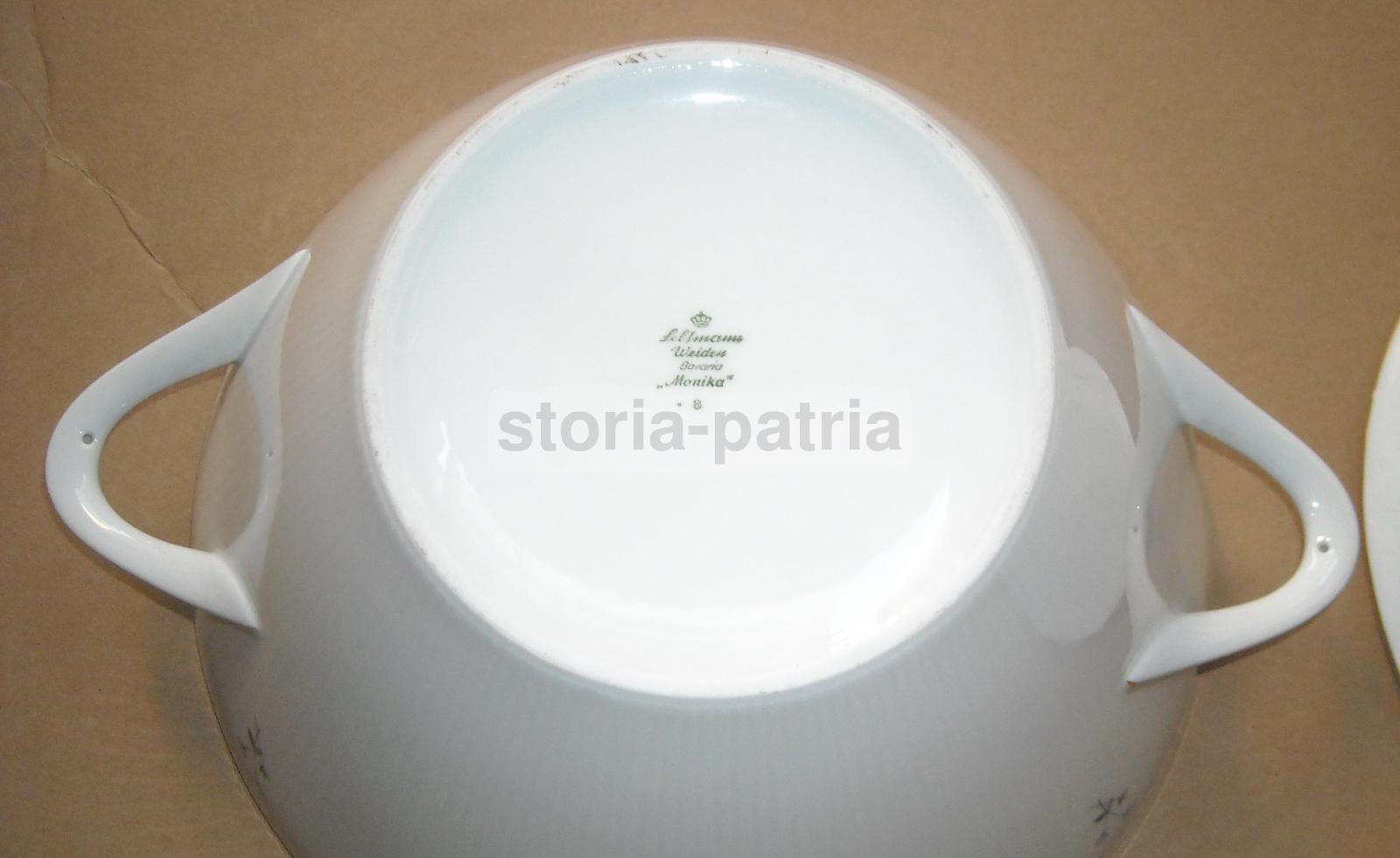 Cucina, Decorativo Soprammobile, Porcellana Bavaria, Seltmann, Decori Floreali, Utile immagine 2