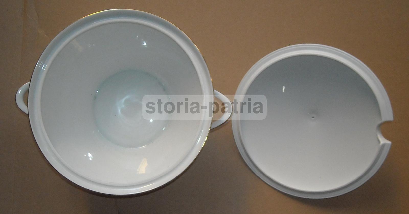 Cucina, Decorativo Soprammobile, Porcellana Bavaria, Seltmann, Decori Floreali, Utile immagine 3