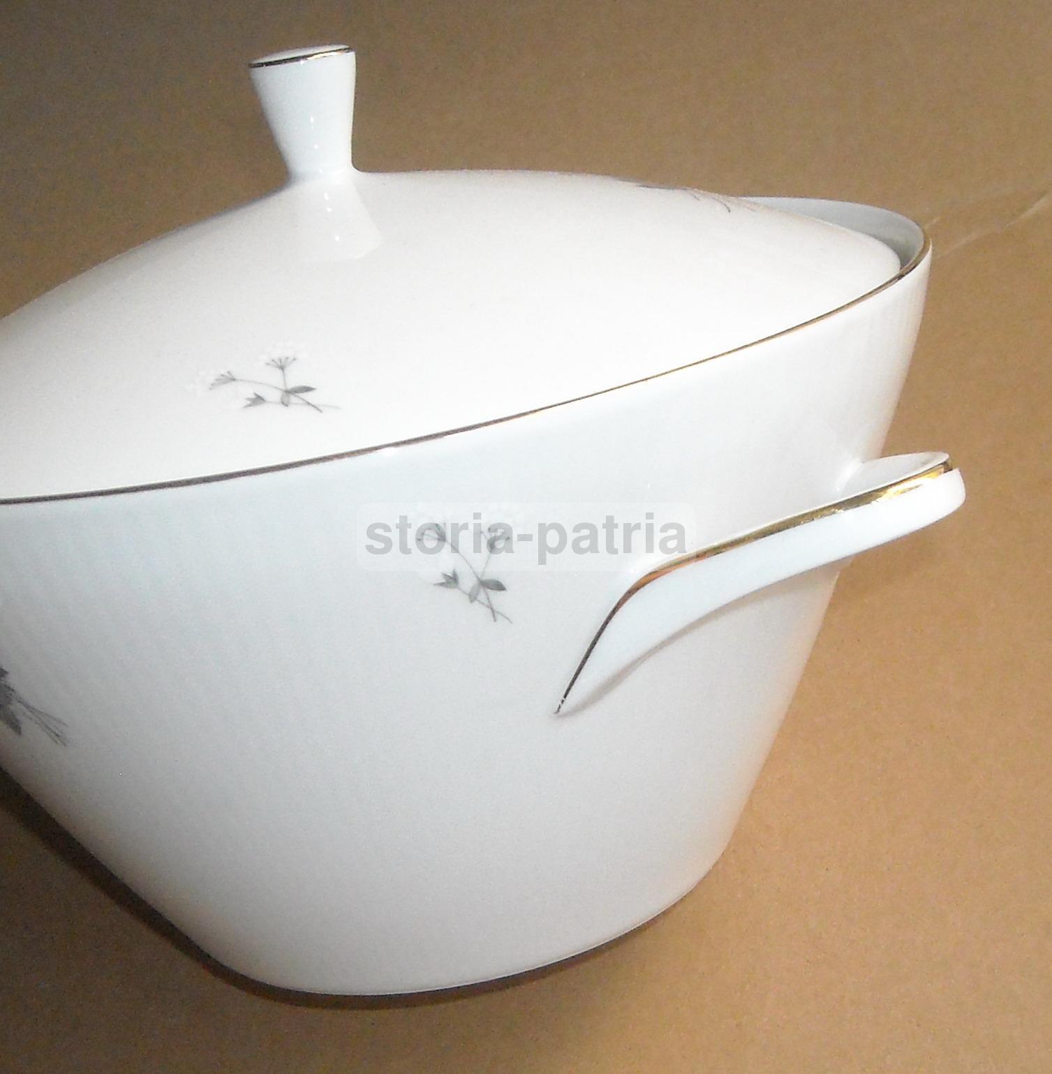 Cucina, Decorativo Soprammobile, Porcellana Bavaria, Seltmann, Decori Floreali, Utile immagine 5