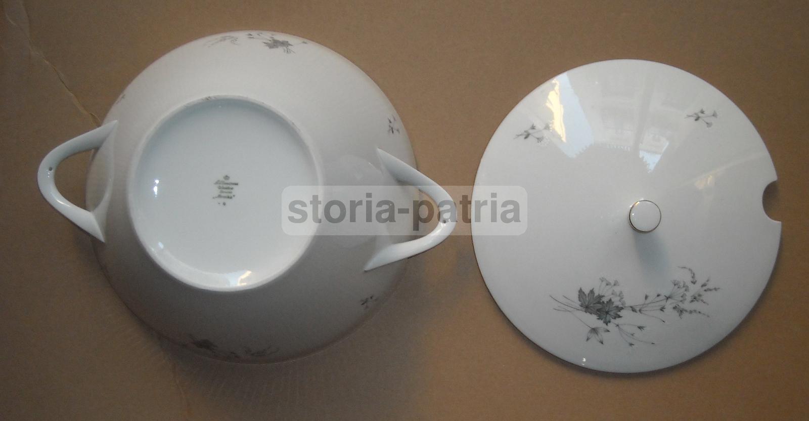 Cucina, Decorativo Soprammobile, Porcellana Bavaria, Seltmann, Decori Floreali, Utile immagine 15