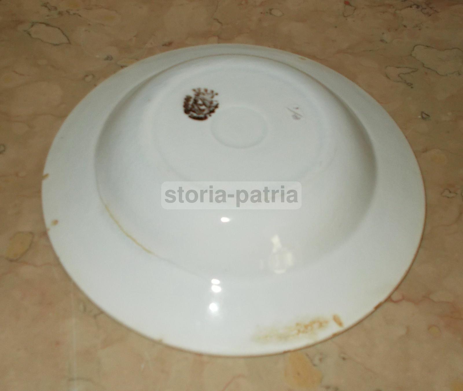 Cucina, Piatto Da Collezione, Ceramica Popolare, Vedova Besio, Bel Decoro Floreale immagine 2