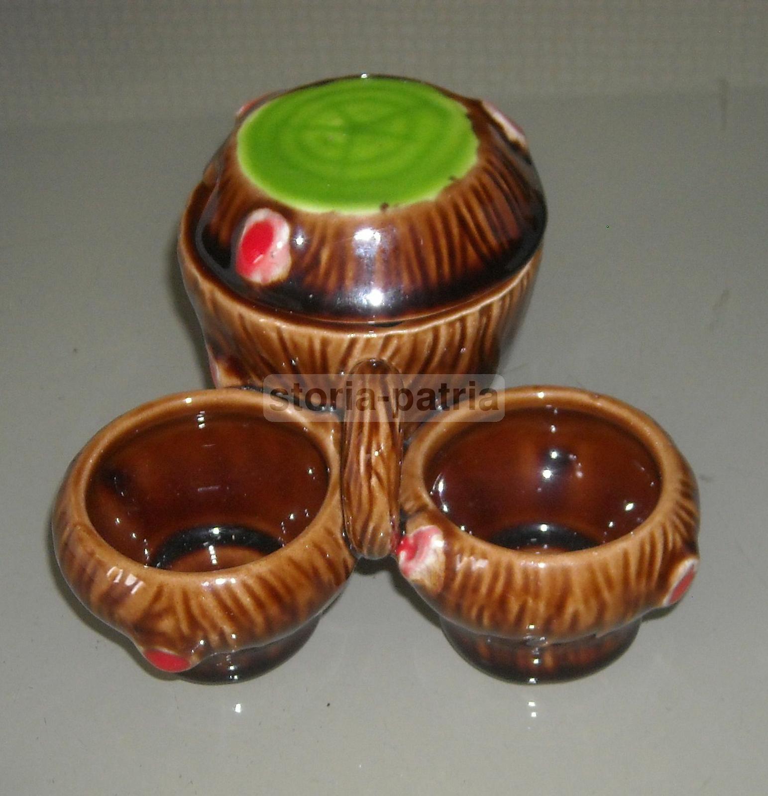 Decorativa Ceramica Policroma, Saliera, Utile Soprammobile, Vallauris, Ferlay immagine 1