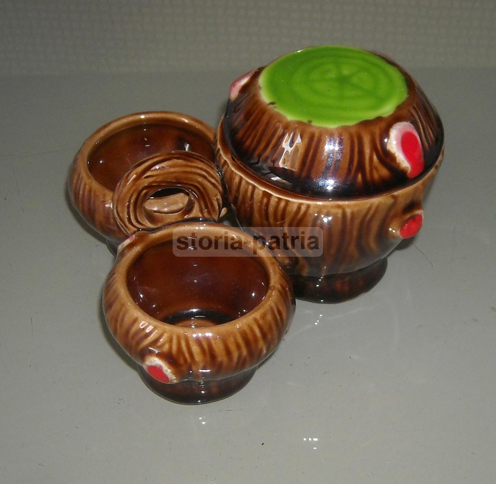 Decorativa Ceramica Policroma, Saliera, Utile Soprammobile, Vallauris, Ferlay immagine 3