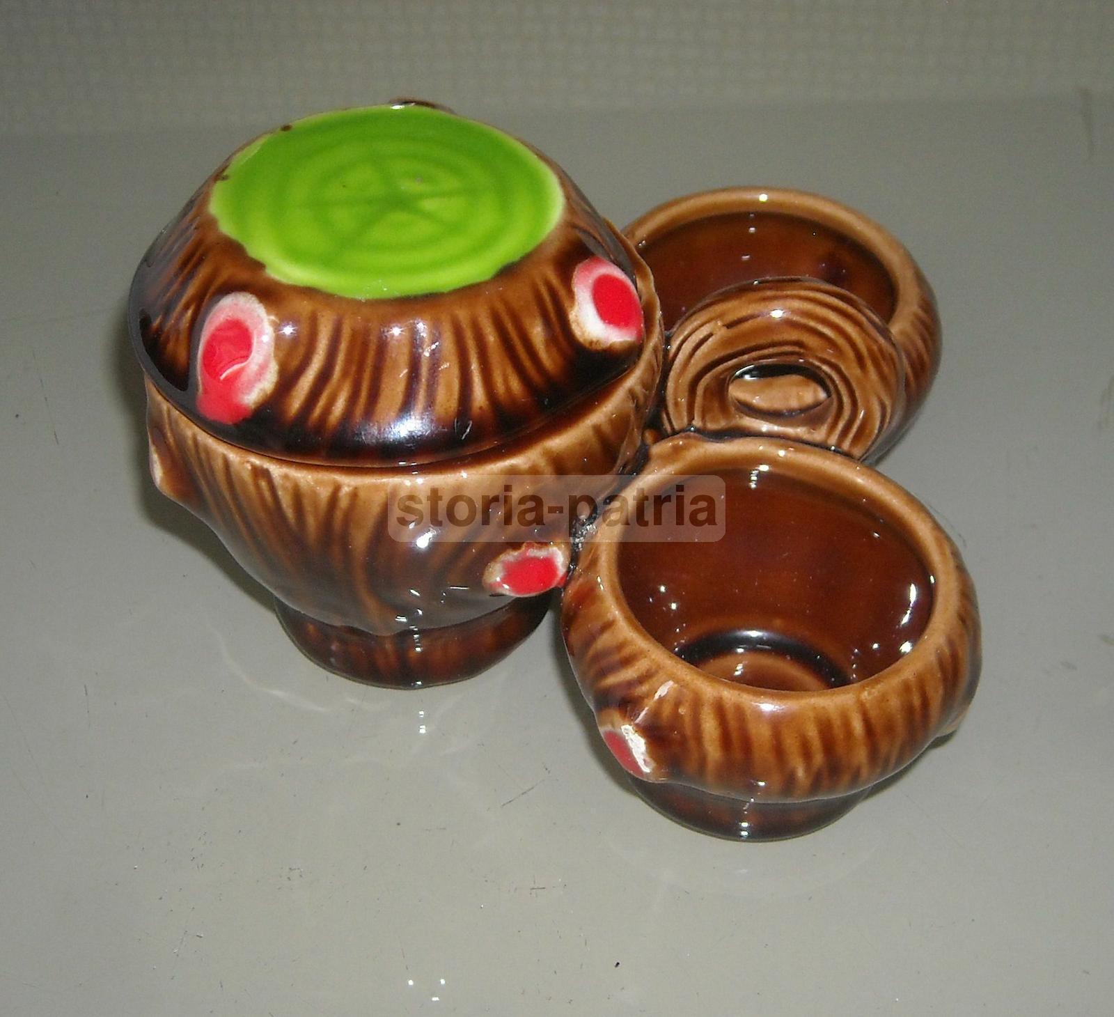Decorativa Ceramica Policroma, Saliera, Utile Soprammobile, Vallauris, Ferlay immagine 5