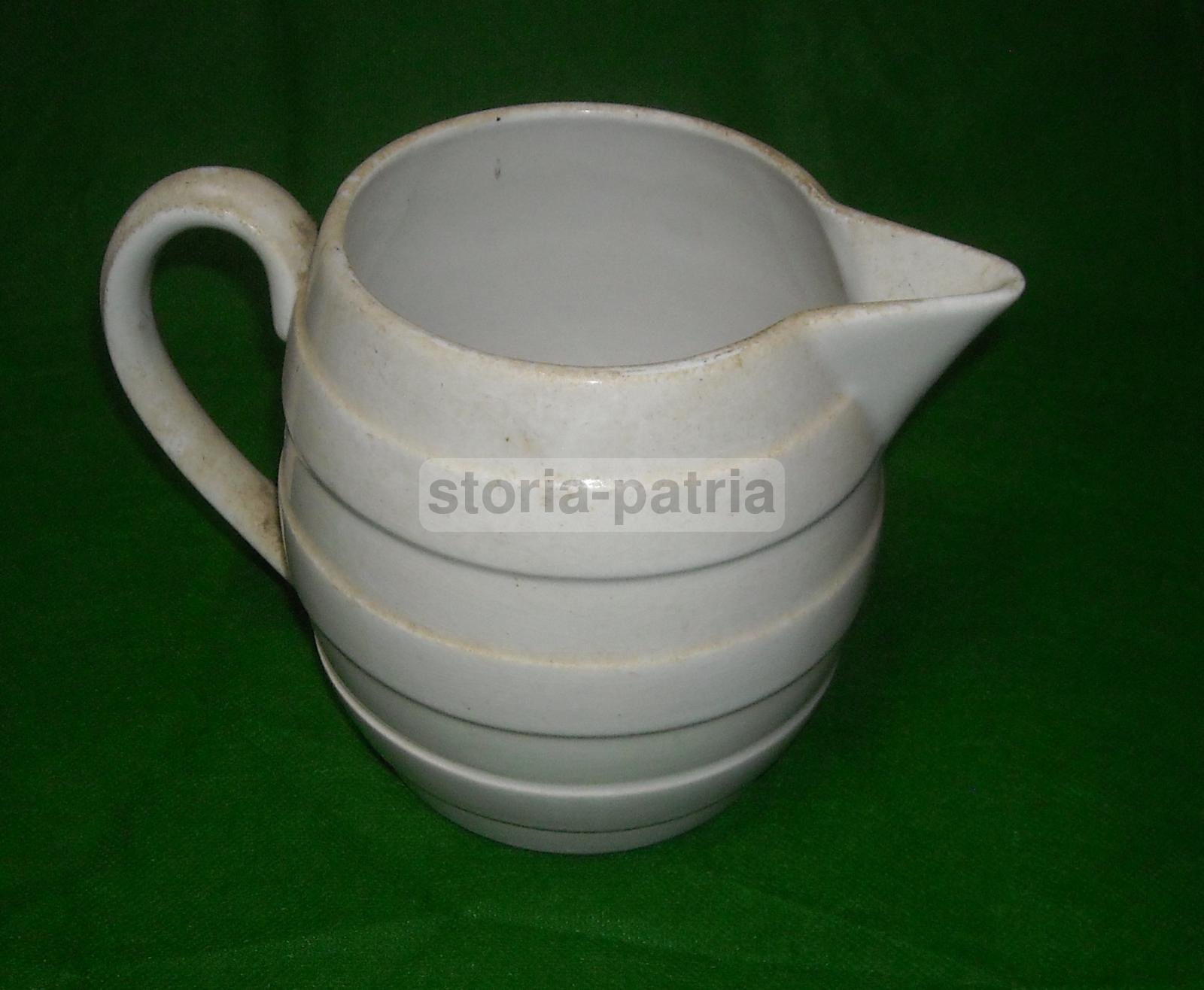 Decorativa Ceramica, Utile Brocca Bianca, Piacevole Modellato, Marcata Laveno immagine 1