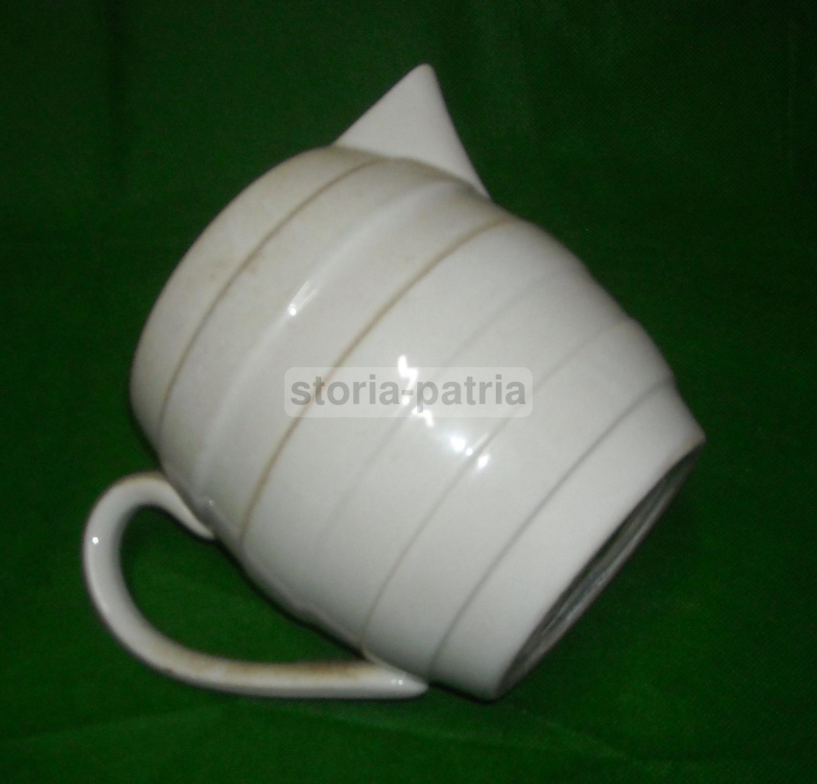 Decorativa Ceramica, Utile Brocca Bianca, Piacevole Modellato, Marcata Laveno immagine 2