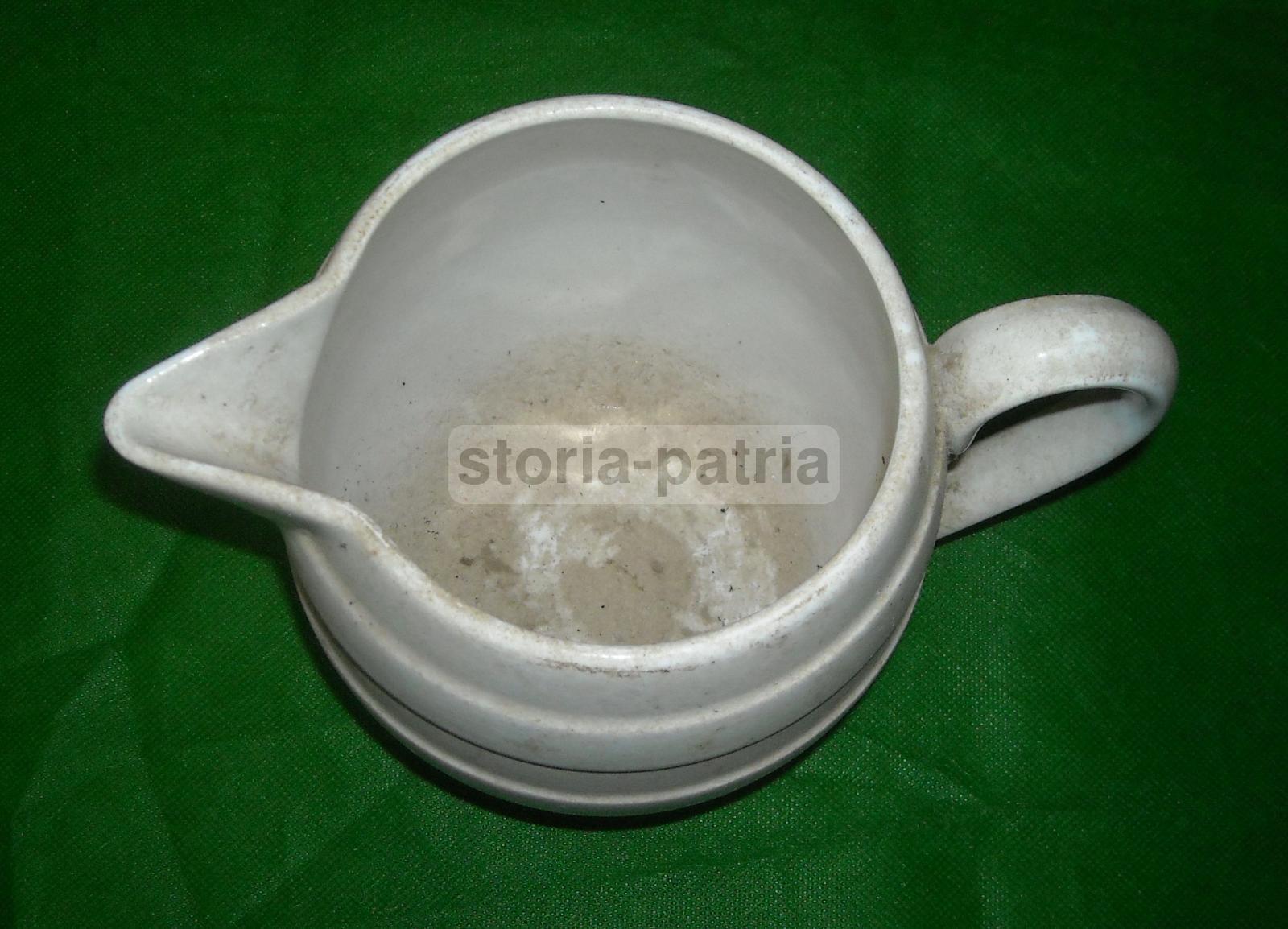 Decorativa Ceramica, Utile Brocca Bianca, Piacevole Modellato, Marcata Laveno immagine 3