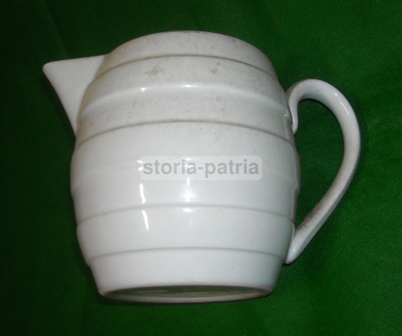 Decorativa Ceramica, Utile Brocca Bianca, Piacevole Modellato, Marcata Laveno immagine 4