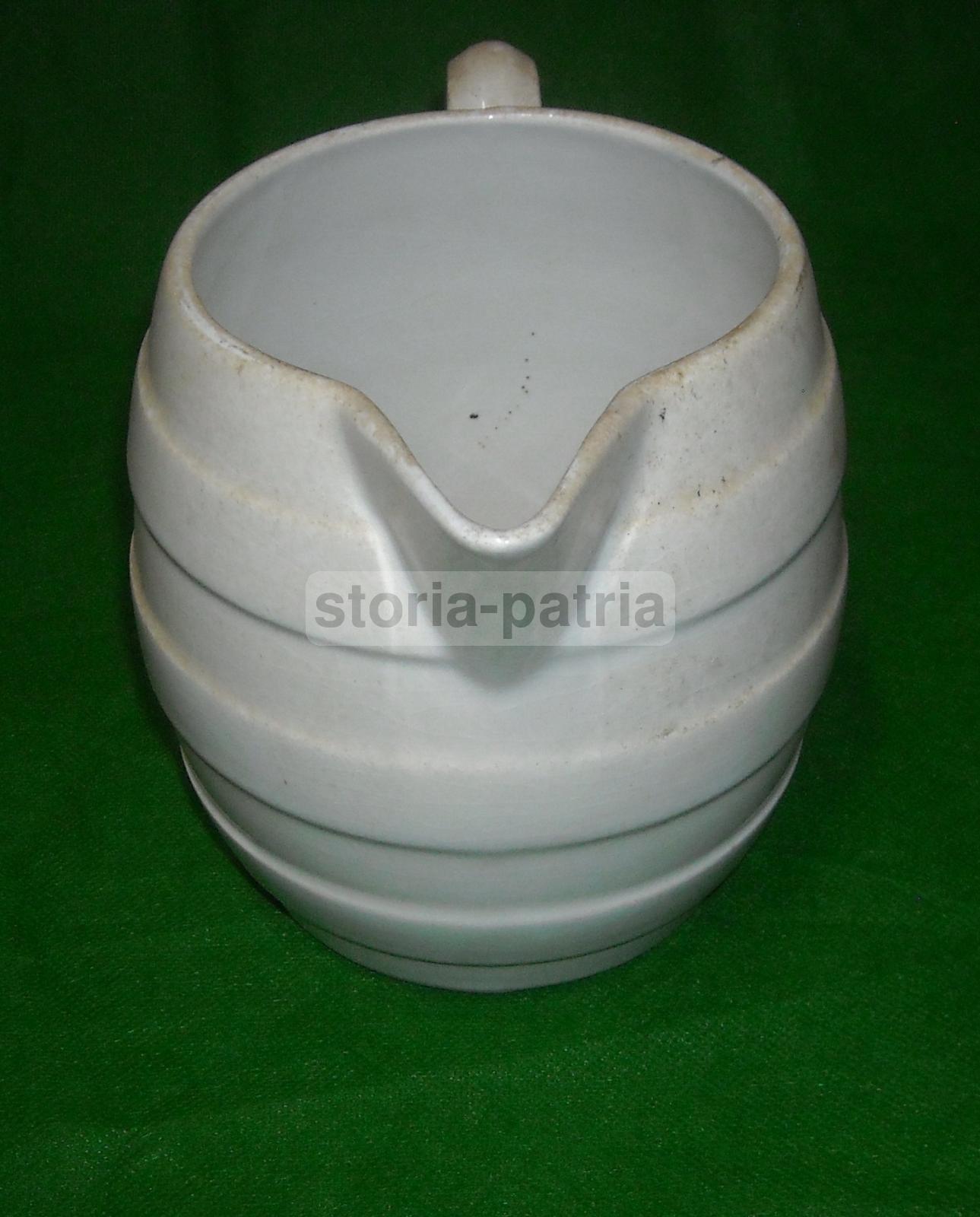 Decorativa Ceramica, Utile Brocca Bianca, Piacevole Modellato, Marcata Laveno immagine 7